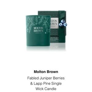Molton Brown Emerald Candle with Box